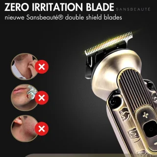 Sansbeauté 9-in-1 Baard- en Bodytrimmer voor Mannen
