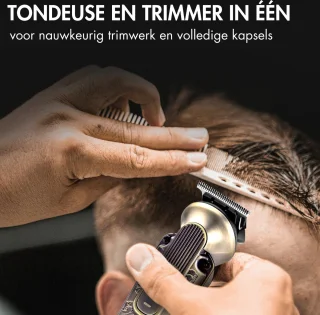 Sansbeauté 9-in-1 Baard- en Bodytrimmer voor Mannen