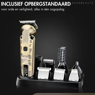Sansbeauté 9-in-1 Baard- en Bodytrimmer voor Mannen
