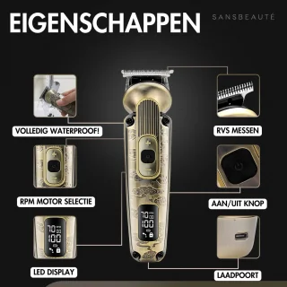 Sansbeauté 9-in-1 Baard- en Bodytrimmer voor Mannen