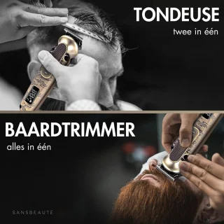 Sansbeauté 9-in-1 Baard- en Bodytrimmer voor Mannen
