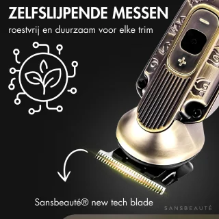 Sansbeauté 9-in-1 Baard- en Bodytrimmer voor Mannen