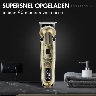 Sansbeauté 9-in-1 Baard- en Bodytrimmer voor Mannen