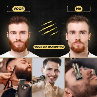 Sansbeauté Baard- en Bodytrimmer 2-in-1