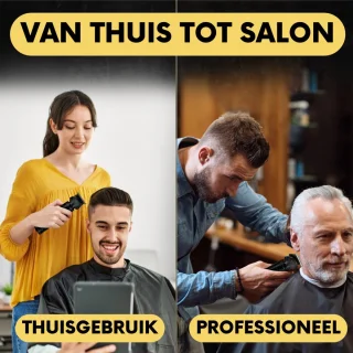 Sansbeauté Baardtrimmer 7-in-1 met Standaard en 6 Opzetstukken