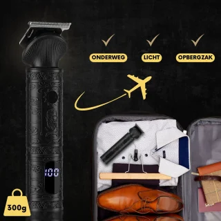 Sansbeauté Baardtrimmer 7-in-1 met Standaard en 6 Opzetstukken