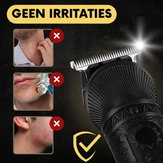 Sansbeauté Baardtrimmer 7-in-1 met Standaard en 6 Opzetstukken