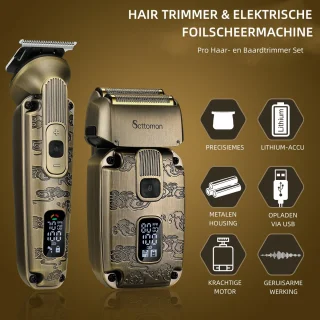 Scttomon Trimmer- en Scheerapparaat Set
