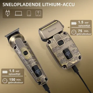 Scttomon Trimmer- en Scheerapparaat Set