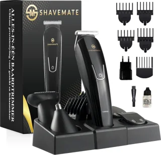 ShaveMate 5-in-1 Baardtrimmer en Bodygroomer Draadloos Waterproof