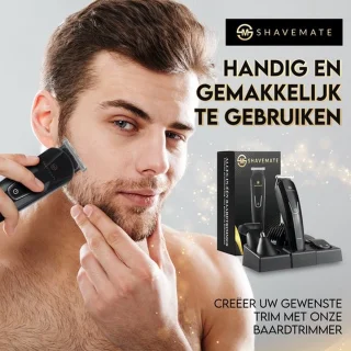 ShaveMate 5-in-1 Baardtrimmer en Bodygroomer Draadloos Waterproof