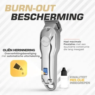 ShopGlobe Baardtrimmer Tondeuse Bodygroomer