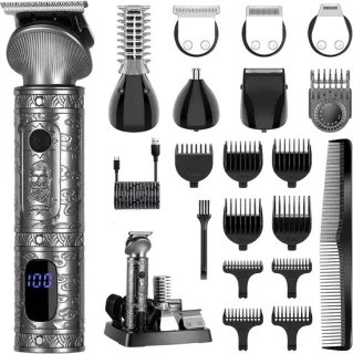 SnelShoppen baardtrimmer en grooming set voor mannen