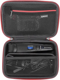SnelShoppen - Case Cover voor Remington Baardtrimmer MB4048, B5, B4, B3 - Beschermhoes, EVA Materiaal, Perfecte Pasvorm, Voor Reizen en Thuisgebruik