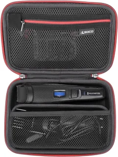 SnelShoppen - Case Cover voor Remington Baardtrimmer MB4048, B5, B4, B3 - Beschermhoes, EVA Materiaal, Perfecte Pasvorm, Voor Reizen en Thuisgebruik