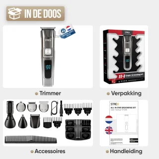 Strex 14-in-1 Baardtrimmer Set