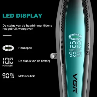 T-Blade Draadloze Tondeuse voor Mannen