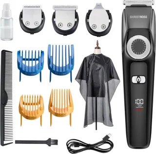 Thijox - BarberBoss QR-6086 3-in-1 haar- en baardtrimmer