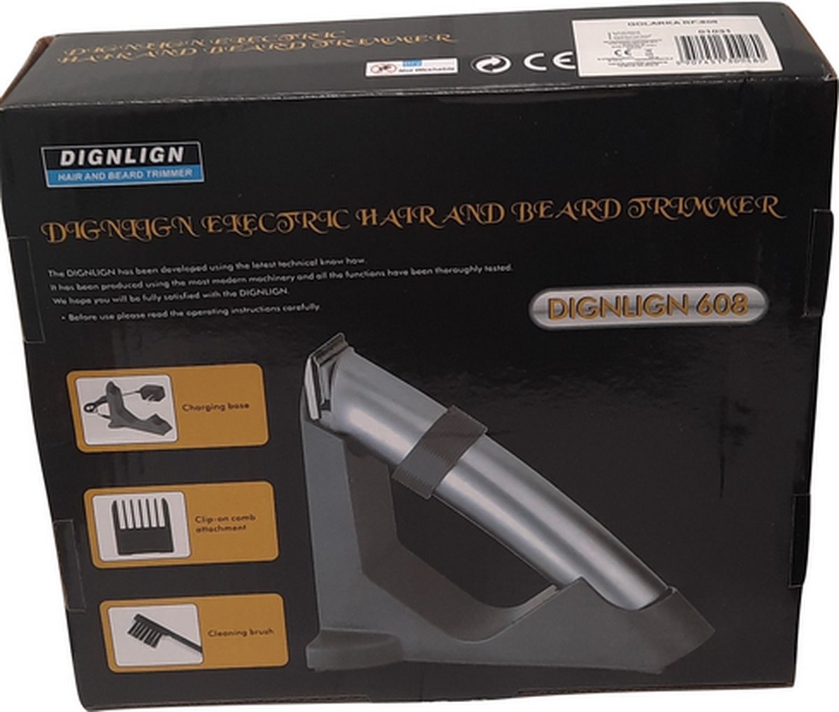 Wat vinden we goed aan de Tondeuse Baardtrimmer met Oplader