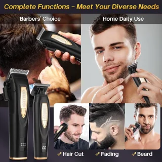 Tondeuse en Baardtrimmer Set