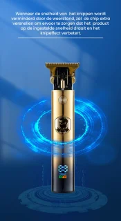 Tondeuse Mannen 2024 Model Barber Trimmer Draadloos