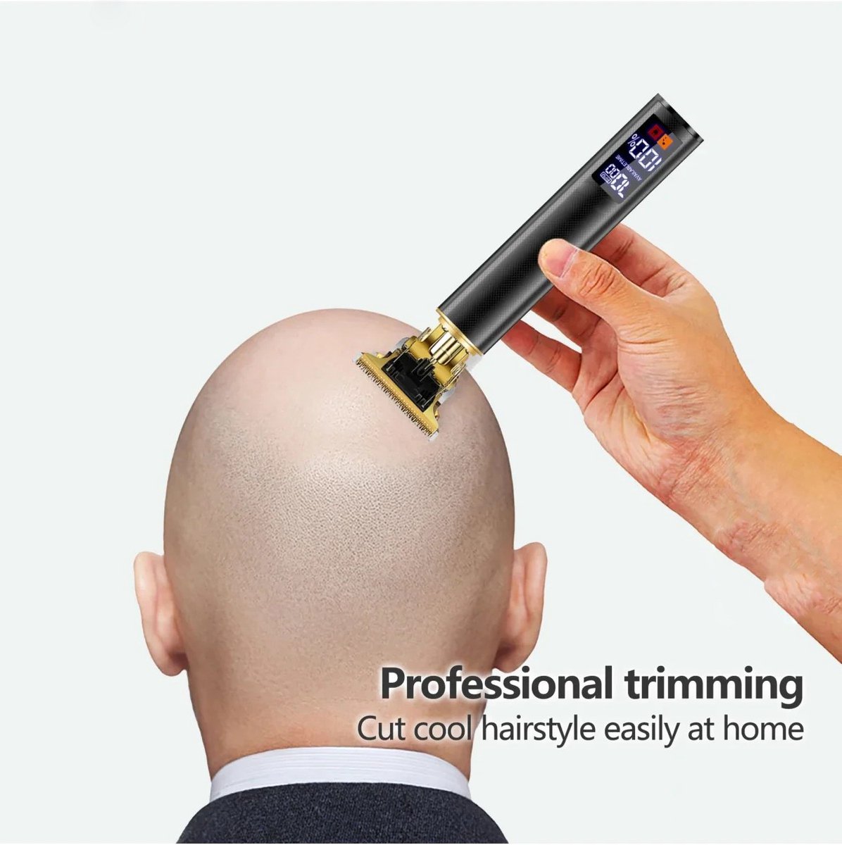 Wat vinden we goed aan de Tondeuse Mannen Baardtrimmer USB Oplaadbaar Stainless Steel