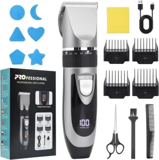 Tondeuse set baardtrimmer zwart