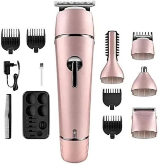 Tondeuse voor mannen - baardtrimmer set - zwart