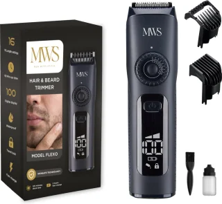 Trimmer Mannen Baardtrimmer 16-instellingen Waterdicht