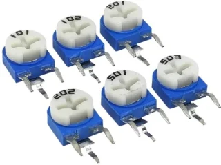 Trimmer potentiometers 500k ohm