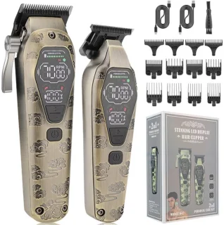 Trimmerset met tondeuse en detailtrimmer