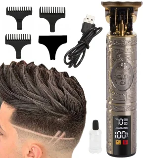 USB oplaadbare baard- en bodytrimmer voor mannen