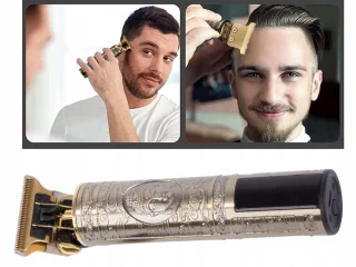 USB oplaadbare baard- en bodytrimmer voor mannen