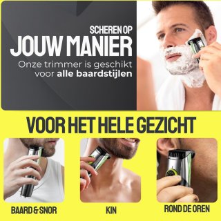 Wat vinden we goed aan de Vacuüm Baardtrimmer