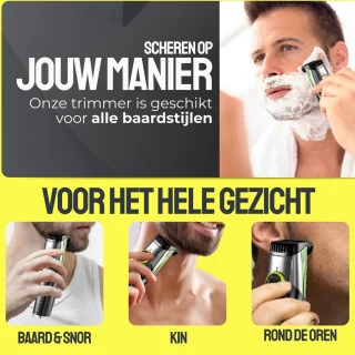 Vacuüm Baardtrimmer