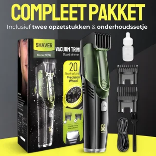 Vacuüm Baardtrimmer