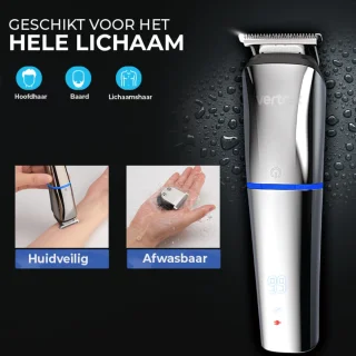 Vertrex Pro+ 6-in-1 Baard- en Bodytrimmer