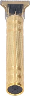 Vervangende Gidskammen Metalen Body Professionele Draagbare Elektrische Wasbare USB-oplaadbare T-blade Tondeuse voor Verzorging (Metaal Gouden Patroon)