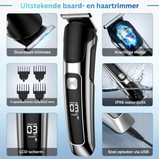 VH Supplies® Baardtrimmer Bodygroomer