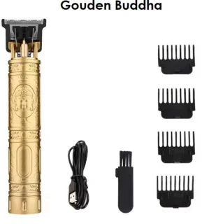 Vintage Feeling Gouden Buddha Contouren Tondeuse