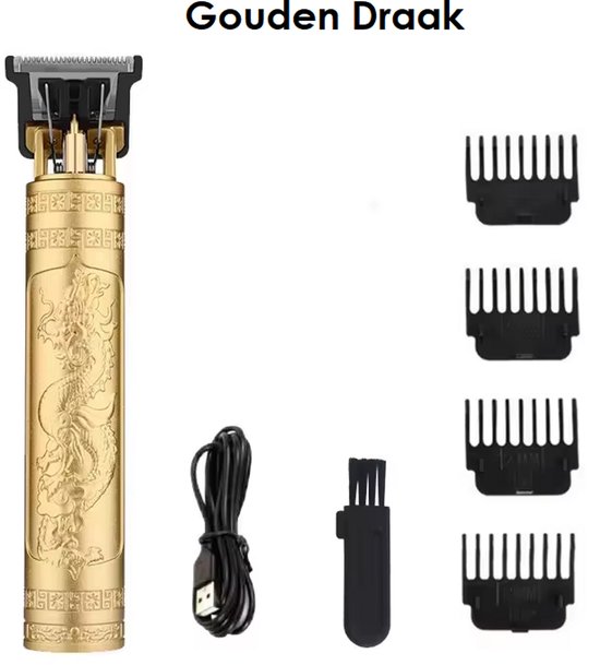 Vintage Feeling Gouden Draak Baardtrimmer Draadloos review