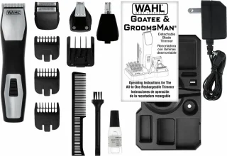 Wahl GroomsMan Pro Baardtrimmer Zwart