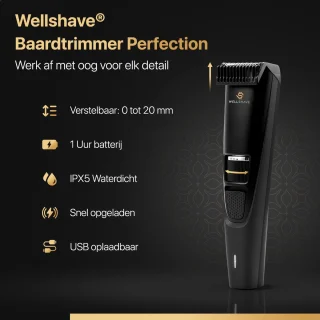 Wellshave Baard- en Haartrimmer Mannen Perfection