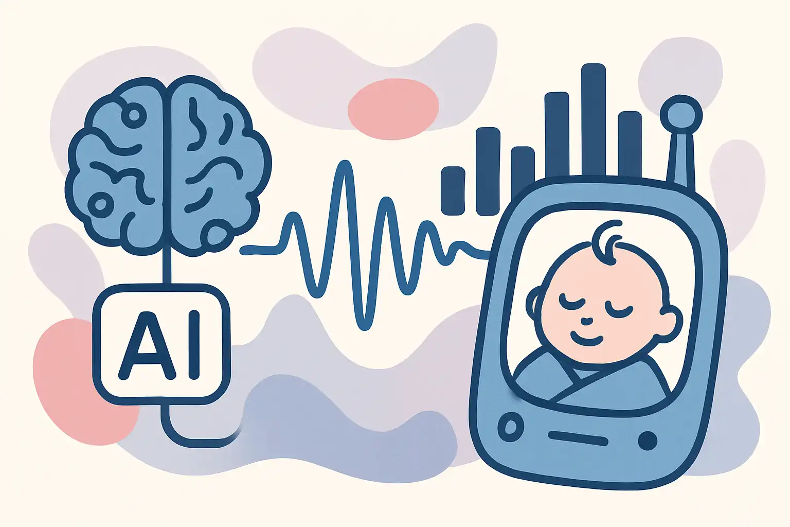 AI traint op je babygeluiden: wat gebeurt er met de opnames van je babyfoon?