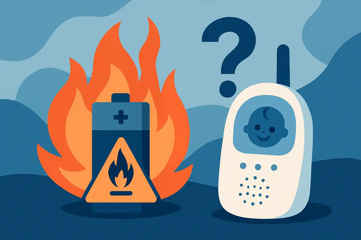 Brandgevaar of mythe? wat je moet weten over accu’s en veiligheid van babyfoons