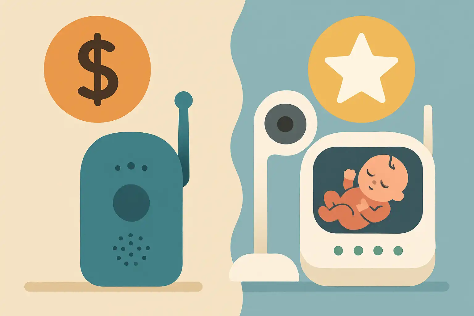Budget versus premium: zo bepaal je of een dure babyfoon het prijskaartje waard is