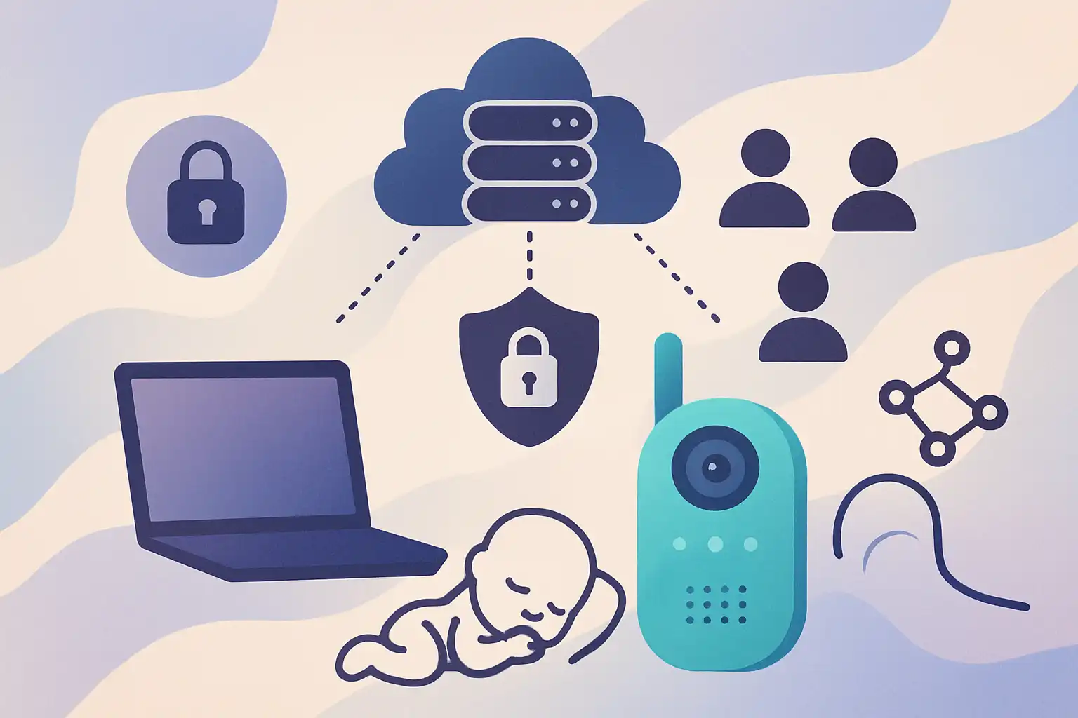 Federated learning en babyfoons: slimmer monitoren zonder je privacy te verkopen