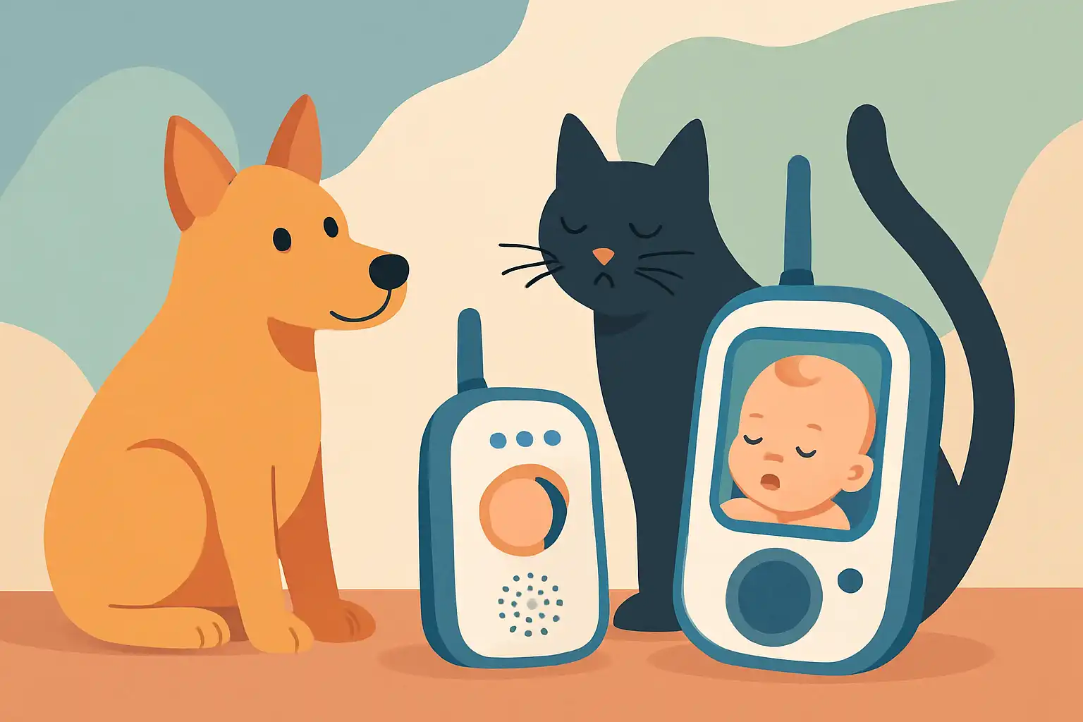 Honden, katten en je babyfoon: zo voorkom je valse meldingen en onnodige stress