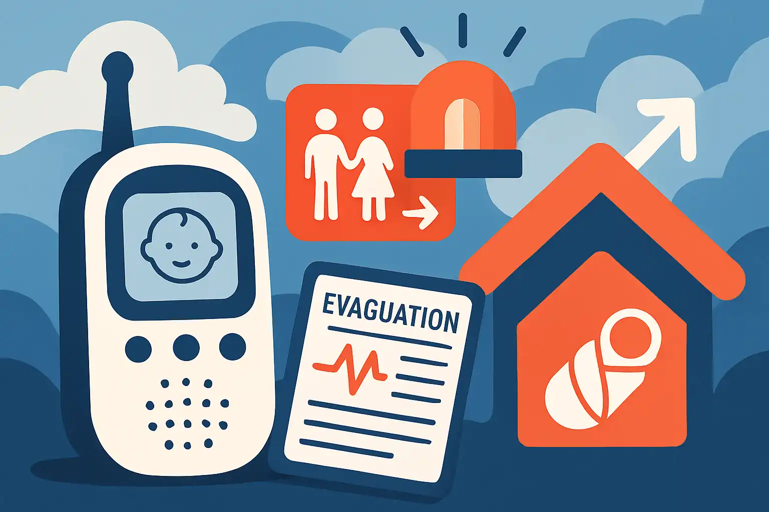 Je babyfoon als noodcommunicator: zo maak je een evacuatie- en zorgplan voor noodgevallen