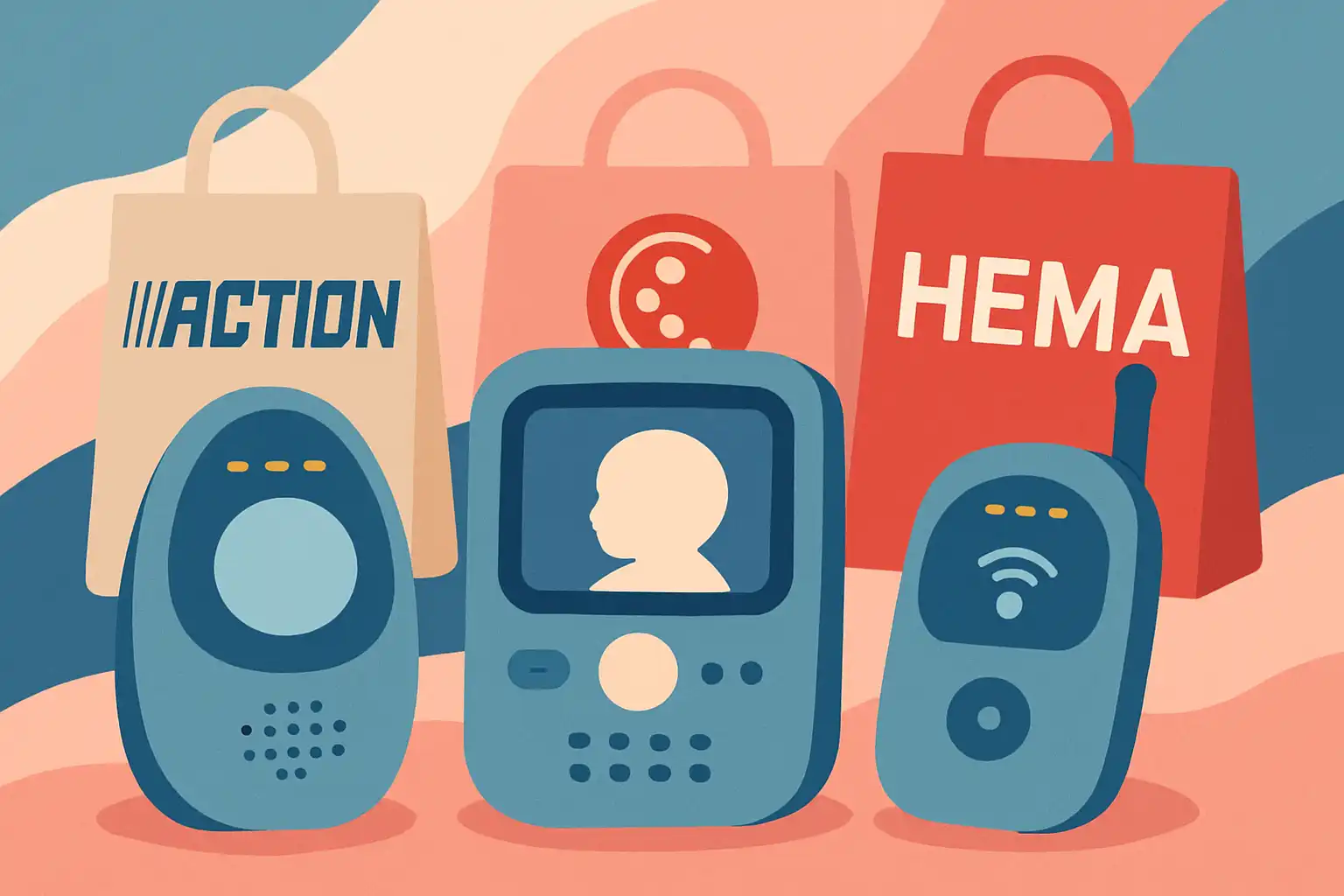 Koop je babyfoon bij de Action, Kruidvat of HEMA? Dit moet je weten